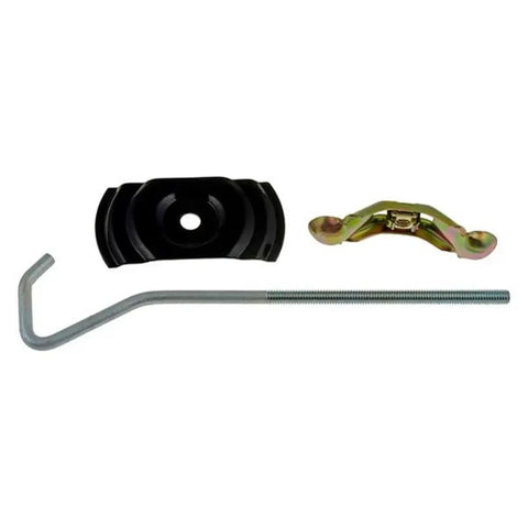 Spare Tire Hold Down Kit In Steel With Black Gold And Silver Finishes Fits 13, 14, Or 15 Inch Tires For Cars, SUVs, And Trucks