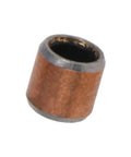 Top Shelf Oilless Bushings 4Mm Bore Smooth Operator Sleeve Bearing made of bronze composite on carbon steel base.