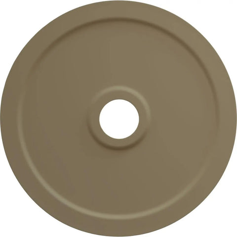 Easy Install Milan Ceiling Medallion In Gold Finish Twenty Four And A Half Inch Outer Diameter Three And A Half Inch Inner Hole