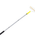 Professional Wall Paint Roller With Telescoping Handle And 3 Detachable Rods, plush roller sleeve for even coverage.