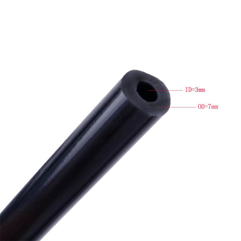 High Temperature Silicone Vacuum Line Tubing Hose One Eighth Inch ID Ten Feet For Auto Use Replacement Turbochargers Durable UV