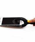 18 In 1 Phone Screen Repair Kit With Suction Cup Pliers lifting an iPhone screen for repair.