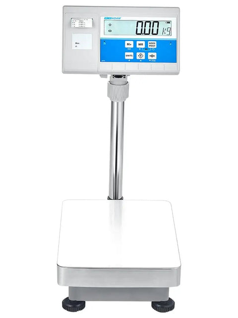 Top Shelf Bench Scale With Integrated Label Printer For Warehouse Work And Manufacturing Floors Hella Precise Heavy Duty counting and weighing solution, stainless base.
