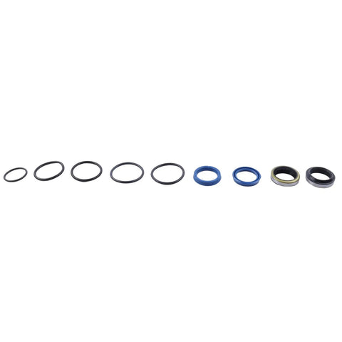 Premium Hydraulic Cylinder Seal Kit For Kubota BX1800D BX1830D BX2200D Steering Cylinders Replaces OE K2561-16600 K2561-16560 H12200 Pro Pick For Tractor Owners Got Issues Fixed In Short Order Quick Service Guaranteed. rubber and blue hydraulic seals for tractor steering cylinders