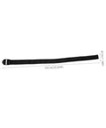 A single black nylon strap measuring 53cm, part of the Garden Aerator Shoes Straps Eight Pack Turf Spike Laces.
