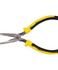 Long Nose Side Cutting Pliers 6-3/4-Inch Pro Grade With Induction Hardened Cutting Knives, Slim Head, USA Made Model J203-6 image.