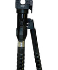Heavy Duty Hydraulic Bolt Cutter Built Like A Truck To Slice Through Rusted Steel Cables with robust handles for easy manual pumping.