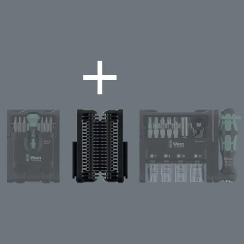 Tool-Check Modular Set 1 Bundle with Micro Module, L-Key Hex-Plus 1 Adapter 9549 and Flexible Hinge 9550.