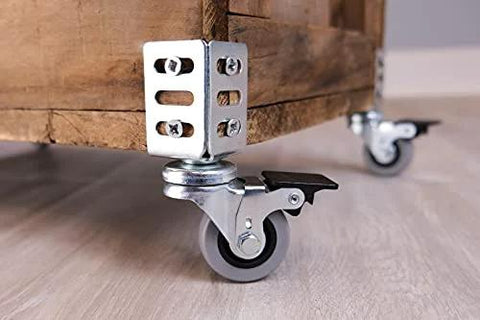 1.5 Inch Round Non-Marking Rubber Slip-On Chair Leg Tips For Chairs, Stools, And Tables On Hardwood, Tile, And Laminate Floors; Protective Furniture Leg Caps; Side-Mount Corner Design For Inside Or Outside Installation; Set Of 12; Black.