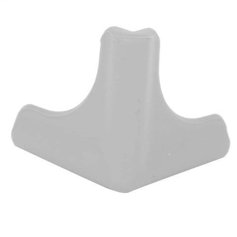 Grey corner guard from Corner Guards Silicone Protectors For Furniture 4 Pack Easy Installation Kid Safe Kitchen Anti Collision