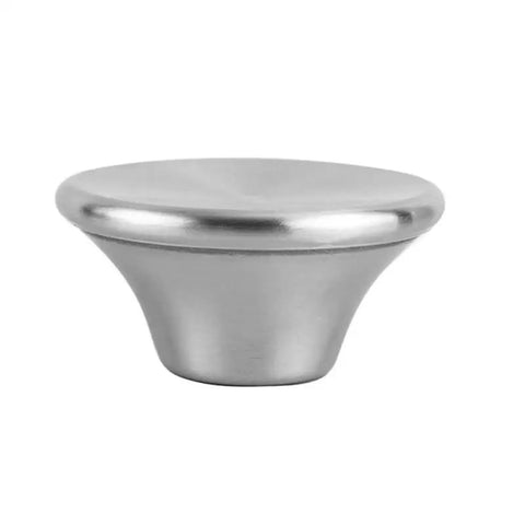 Awesome 10 Piece Pot Lid Replacement Knobs With Curved Loop Handles For Smooth One Hand Lifting Plus Stainless Steel Dishwasher Safe Cookware Parts Kit stainless steel pot lid knob, top view