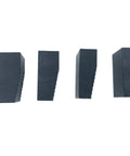 Top Tier Guitar Floating Tremolo Setup Block Set, heavy duty plastic sliders in four graduated sizes for tuning stability.