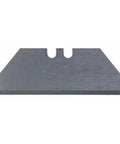 Notched Mount Round Point Safety Blade 0.03 In High Carbon Steel 100 Pack Fits Most Standard Utility Knives With Rounded Edge Reducing Cuts