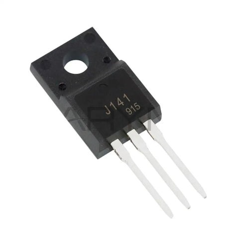 10 Pack 2SJ141 J141 MOSFET Field Effect Transistors TO-220 Package Top Notch Power Tech Components For DIY Projects And Pro Builds New Arrival 2025 Ready To Ship, black TO-220 transistor with 3 leads