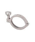 SENFUID 2.5-inch sanitary tri-clamp clamp, 304 stainless steel, clover-style heavy-duty