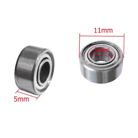 Deep Groove Mini Ball Bearings Set 10 To 50 Pcs 685ZZ 625ZZ 688ZZ 626ZZ Shielded Carbon Steel Bearings 5mm x 11mm size