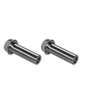 HandiSwage Flush Fittings For 1/8 Inch Cable 2 Pack Through Post Cable Railing Hardware With Self Locking Mechanism
