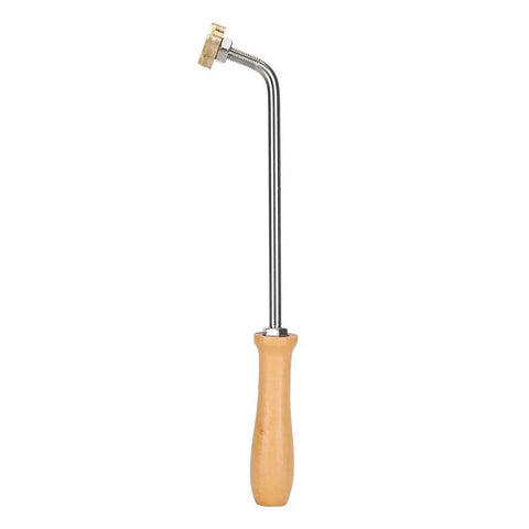Top Shelf Molding Machine For Smooth Wood Bread And Leather Stamping With Zero Sweat And A Super Handy Safe Design, brass craft press with wooden handle.