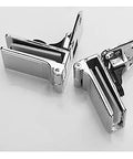 Glass Door Hinges 2 Pack For Cabinets And Closets Durable Wooden Cabinet Hardware