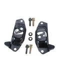 Heavy Duty Left And Right Tailgate Latch Levers With Striker Bolts Straight Bolt On Replacement For Chevy Silverado Gmc Sierra Cadillac Escalade 1999 To 2007 Rear Gate Lock Hardware That Clicks Right In Place, displayed with mounting bolts.
