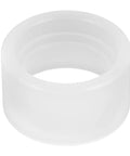 Compact Sturdy Coffee Pressing Adapter For Coffee Holder, Lightweight White PP Material, Pro Grade Precision Craftsmanship For Even Espresso Compression, No Fuss Portable Espresso Machine Accessory, Replacement Ring And Powder Holder Base, white ring