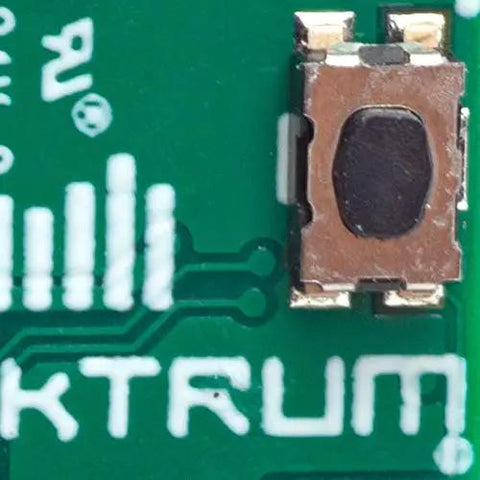 Close-up of circuit board for Ultra Tiny SRXL2 DSMX Serial Micro Receiver For RC Gearheads, 2.4GHz DSMX link, Model SPM4650