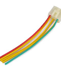 High Efficiency Bike Voltage Rectifier And Regulator For Electrical System Upgrade with colored wires connector