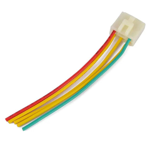 High Efficiency Bike Voltage Rectifier And Regulator For Electrical System Upgrade with colored wires connector