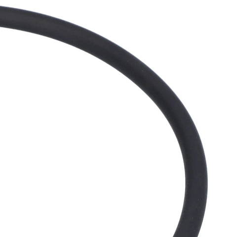 Lightweight Flexible Rubber Air Pump Pipe Inflator Hose 24 Inch Long Double End Connector For Tire Inflation Quick Tool black hose close-up