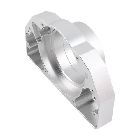 Aluminum Racing Steering Wheel Bearing Seat For G25 G27 G29 G920 G923, angled view showing lightweight aluminum construction