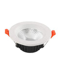 UBNMIUBV 5W/7W/12W/15W Led Recessed Lighting Kit - Adjustable Color Temperature Efficient Downlight, 15W size, aluminum body.