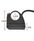 Side view of Waterproof Bike Computer With LCD Screen And Speedometer For Electric Bikes And Scooters, EN06 Display, handlebar mount.
