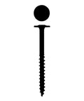 Exterior Washer Head Structural Wood Lag Screws One Quarter Inch By Three Inch With Torx T Star Bit Included Heavy Duty Rust Resistant Powerlags SPAX Brand