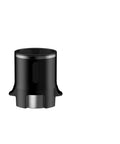 Espresso Gang Verified Shaker Funnel With Built In Dosing Cup For 58mm Portafilter, black stainless steel dosing cup.