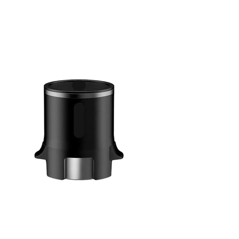Espresso Gang Verified Shaker Funnel With Built In Dosing Cup For 58mm Portafilter, black stainless steel dosing cup.