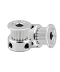 Upgrade Your Printer With GT2 Timing Pulley 20 Teeth 5mm Bore And 6mm Belt Kit Plus Idler Wheels Tensioners For Smooth Printing Action. GT2 aluminum 20-tooth pulley, 5mm bore, with idler wheel