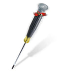 Made In USA Precision Electronics Screwdriver Set With Slotted And Phillips Bits, 5-Piece, Rotating cap screwdriver detail