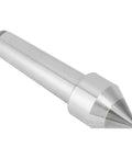 Durable Dead Center For Lathe And Milling Machine, Morse Taper 60 Degree Center With Cemented Carbide Tip, Heat Treated Steel