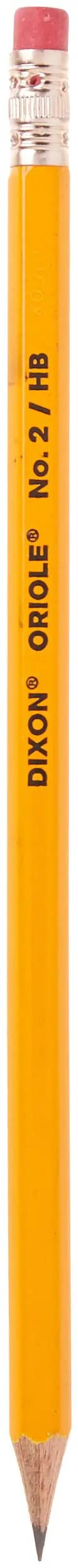 Heavy Hitter Yellow Number Two Pencils Presharpened For Butter Smooth Writing Commercial Grade Woodcase with break resistant core