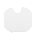 White felt filter from Three Post Motor Filter Kit With Foam And Felt For Shark Rocket Ultra Light Vacuums HV292 HV300 HV310 UV450