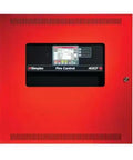 4007Es Hybrid Fire Alarm Control Panel Platinum Ba Series red control unit with display for commercial fire safety system.