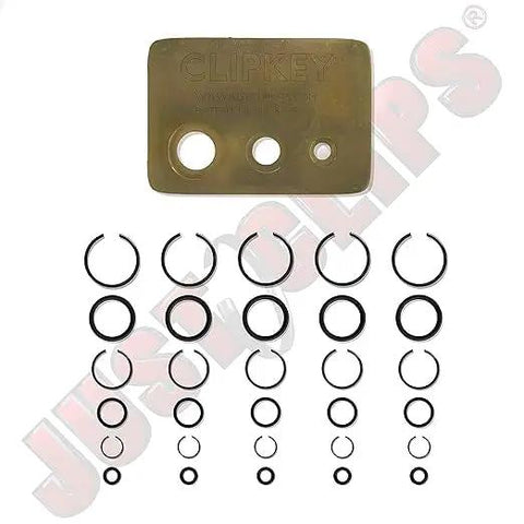No Sweat Replacement Friction Rings And O Rings For 3/8 Inch Milwaukee Cordless Tools Includes Patented Clipkey Installation Tool, various sizes and types shown.
