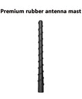 7 Inch Spiral Flexible Rubber Truck Antenna For RAM 1500 2500 3500 4500 5500 2011 To 2026 Short Mast Black Antenna
