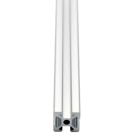 Get Your Hands On This 2 Pieces Of 1515 Aluminum Profile T-Slot Linear Rail For Serious DIY Projects And Industrial Builds Featuring Super Durable Extrusion That Is Lightweight Yet Sturdy For 1M Long Applications, showing a close-up of 15x15 aluminum profile.