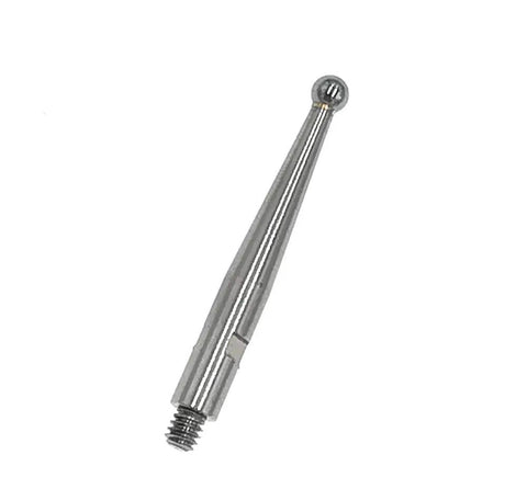 Carbide Ball Contact Point For Dial Test Indicators M1.8 Thread, 2mm Diameter Ball, 20.5mm Length, Heavy Duty Wear Resistant Tip