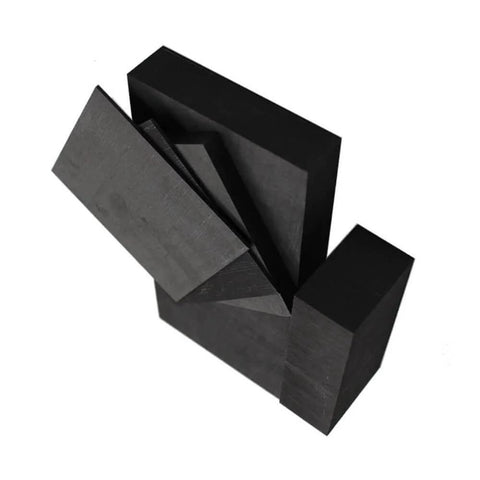 Pro Grade Graphite Electrode Plate With Seamless Self Lubricating Finish for Electrolysis and Custom Electrodes, Durable Graphite Block 20x150x300mm