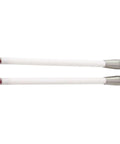 Front view: Two ceramic stems with 6 mm ball tips for Renishaw A-5000-3712 CMM probe stylus, 100 mm length, 2-pack