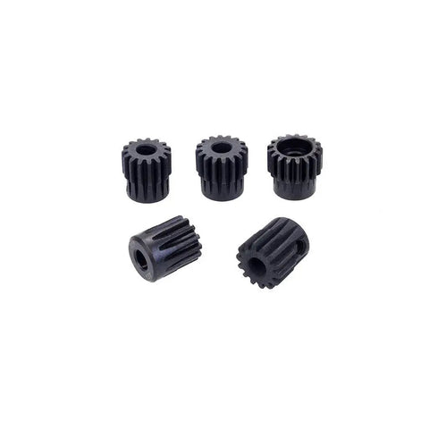 Pro Grade Hardened Metal RC Pinion Gear Set 5mm Shaft 32P 13T 14T 15T 16T 17T For RC Buggy And Monster Truck, 0.8 Metric Pitch Gear Set