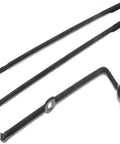 Ford Super Duty Spare Tire Lug Wrench Set Kit With Tools Bag For F250 F550 Genuine OEM Replacement Part, black wrenches on white background
