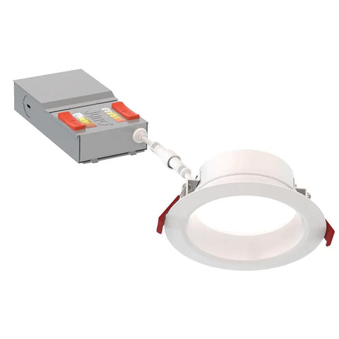 Straight Up Killer 4 Inch Canless Wafer Led Ceiling Light Featuring Five Brightness And Color Temp Adjustments Plus Dimmable Warm Glow Deep Recessed Smooth Trim For No Hassle Remodel Drop In Fixture